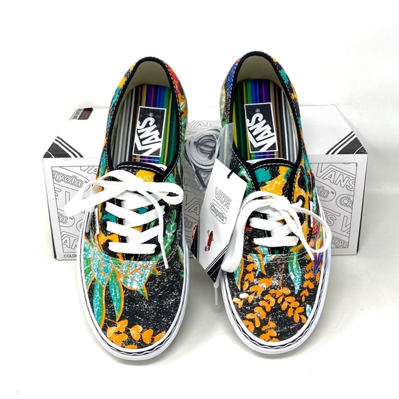 VANS Authentic Crayola Van Doren Men’s Low Top Canvas Sneakers Size VN0A5KRDARF - Picture 3 of 12